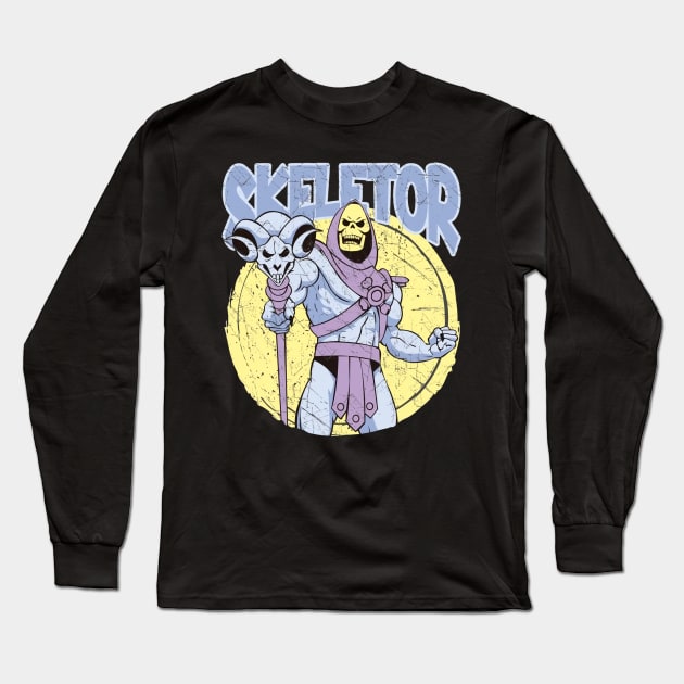 SKELETRO Long Sleeve T-Shirt by The Jersey Rejects